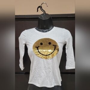 JUSTICE GIRLS SIZE 7 SHIRT